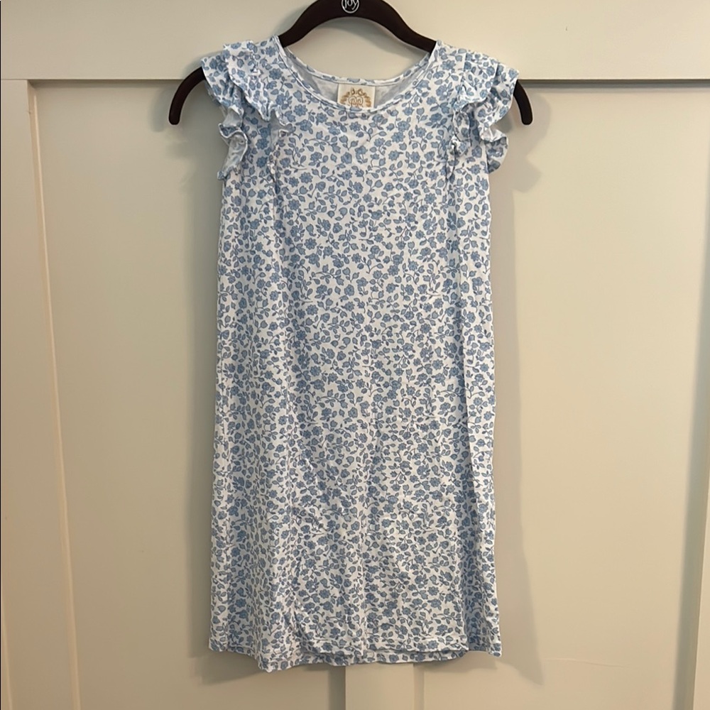 Beaufort Bonnet Company TBBC Girls’ Floral Blue Dress